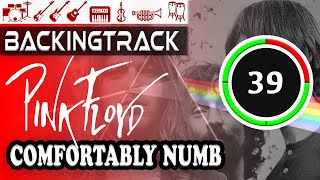 BACKING TRACK PINK FLOYD Comfortably Numb Original Tempo 64 BPM Guitar Bass Vocal Backing Track [upl. by Aihsemat]