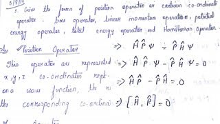 More about operators and its types in Hindi  Quantum Mechanics  Unboxing Physics [upl. by Mharba]