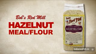 Hazelnut Meal Flour  Bobs Red Mill [upl. by Che970]