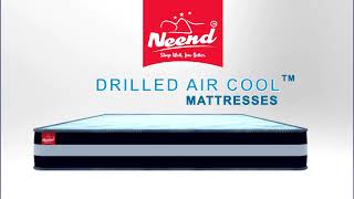 Experience Ultimate Comfort with Our Drilled air cool Mattress neendmattress Mattress [upl. by Deedee134]