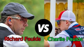 RALLY CLAYS  Richard Faulds MBE VS Charlie Faulds [upl. by Ellehcear149]