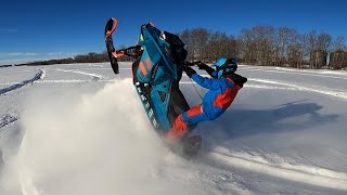 850 Skidoo Freeride Wheelies [upl. by Asoramla368]