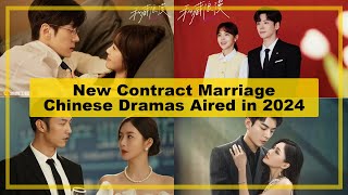 NEW【Contract Marriage】CHINESE Dramas Aired in《2024》┃ MustWatch Romantic Series [upl. by Annairol]