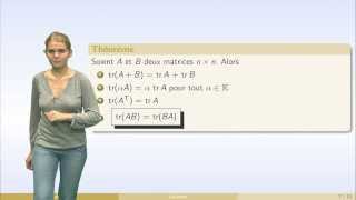 Matrices  partie 6  matrices triangulaires transposition trace matrices symétriques [upl. by Anertal997]