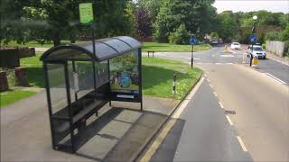 Southern Vectis Bus Cam  Route 9  Ryde To Newport  May 2018  kittikoko [upl. by Yortal]