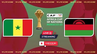 Senegal vs Malawi 🔴Live Match Today⚽🎬 [upl. by Ytsihc]