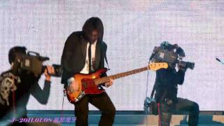 五月天 Mayday 110108 瑪莎Bass Solo [upl. by Smail]