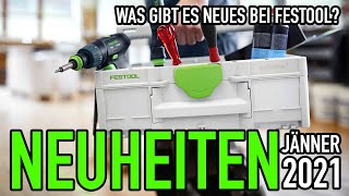 Die FESTOOL NEUHEITEN JÄNNER 2021  alles erklärt  Mikes Toolshop [upl. by Htbazile]