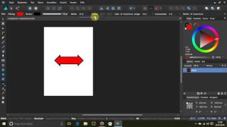 Mit dem Formwerkzeug Pfeile in Affinity Designer nutzen [upl. by Yorgerg180]