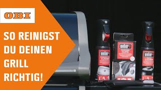 Grill reinigen So pflegst du Gas und Kohlegrill  OBI [upl. by Luoar]