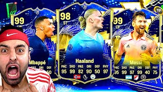 TOTY 97 MBAPPE VE 97 HAALAND ÇIKTI 😱 PAKET AÇILIMI EAFC 24 [upl. by Paine]