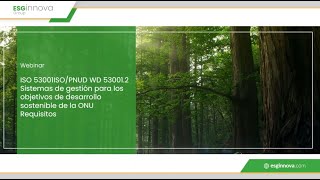 Webinar Todo lo que debes saber de la futura ISO 53001  Parte 02 [upl. by Neom]