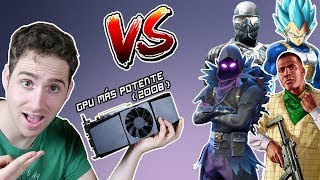 La gráfica más potente hace 10 AÑOS VS juegos actuales y antiguos  Fortnite GTA V Crysis [upl. by Trauner536]