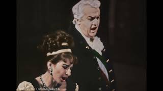 Callas  Parigi 1958  Clip 4 Orsù Tosca parlate Tosca [upl. by Goldia]