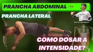 PRANCHA LATERAL COMO INTENSIFICAR O ESFORÇO Prancha Abdominal 04 [upl. by Albur]