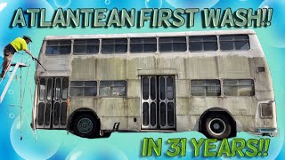 LEYLAND ATLANTEAN First wash in 31 years [upl. by Annek]