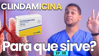 CLINDAMICINA PARA QUE SIRVE  3 COSAS [upl. by Annoik]