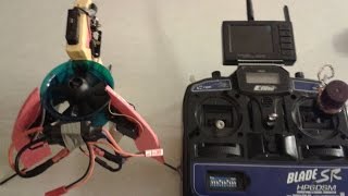 MONOPHAN 8  TRIPORT  NANO FPV PLATFORM  SINGLE EDF SPLIT THRUST VECTORING DRONE [upl. by Judah557]