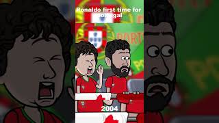 Ronaldos First EURO Game 🔥 The Turning Point for Portugal [upl. by Dulcinea]