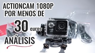 La actioncam Full HD más barata del mercado Análisis  A9 HD 1080P [upl. by Silverman]