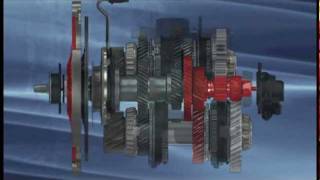 Alfa TCT Twin Clutch Transmission Animation [upl. by Rotsen]