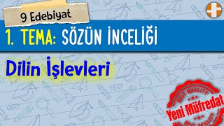 9 Edebiyat  Dilin İşlevleri [upl. by Akila965]