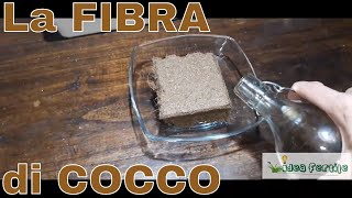 La fibra di cocco ideale per il semenzaio [upl. by Nomrej]