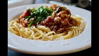 Przepis na moje idealne spaghetti bolognese 🍝 [upl. by Jagir659]