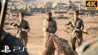 Tobruk 1941 Australian 9th Division Ambush Operation  Call of Duty Vanguard 4K60FPS gameplay [upl. by Oreste944]