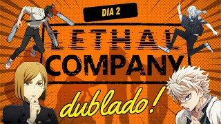 DUBLADOR XAVECANDO ARANHA NO ESPAÇO 🧑‍🚀🚀  Lethal Company  Dia 2  Parte 1 [upl. by Toulon]