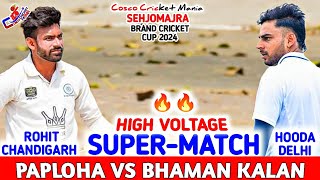 PaplohaRohit Chandigarh Vs Bhaman KalanHooda Delhi Cosco Cricket Mania [upl. by Eilojne]