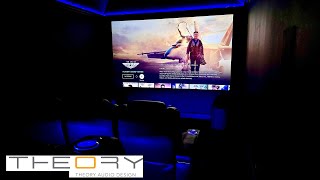 THEORY Audio Design 724 Home Theater Installed  Friendswood TX [upl. by Merilyn]