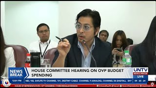 House continues hearing on OVP budget utilization VP Sara Duterte skips anew [upl. by Simons]