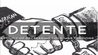 Detente its meaning Definition Causes Impact International Relations Political Science [upl. by Iruyas]