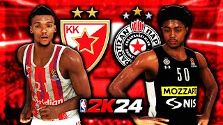 CRVENA ZVEZDA vs PARTIZAN  EUROLEAGUE VECITI DERBI [upl. by Nede325]