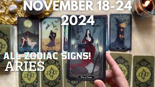 NOVEMBER 1824 💫All Signs💫 Tarot Weekly Prediction ❤️ [upl. by Nerti]