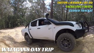 Watagans day trip NSW  5 ways amp bush tracks  4WD [upl. by Schurman491]