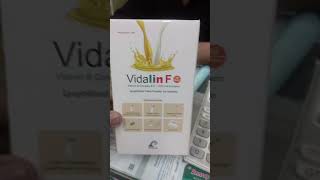 Vidalin F IV infusion vitamin [upl. by Scrogan764]