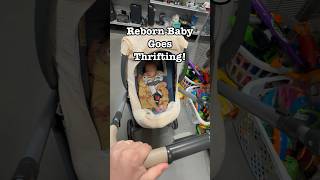 Reborn baby outing thrifting for dolls thrifting dolls rebornouting rebornbaby reborndoll [upl. by Mur]