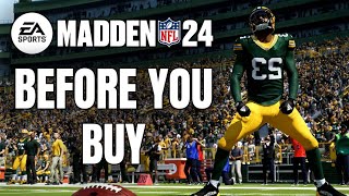 Madden NFL 24  15 Things You ABSOLUTELY NEED TO KNOW BEFORE YOU BUY [upl. by Aiva]