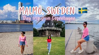 Day trip from Copenhagen Denmark to Malmo Sweden [upl. by Ebba15]