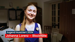 Jugend musiziert 2024 – Blockflöte [upl. by Retrop]