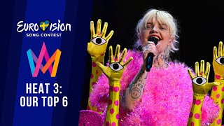 🇸🇪 Melodifestivalen 2024 Sweden  HEAT 3  OUR TOP 6 AFTER THE SHOW  Eurovision 2024 [upl. by Pete]