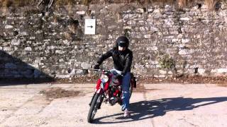 Moto Morini Corsaro 125  First test after restore [upl. by Leelaj491]