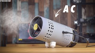 Making a Powerful AC from Peltier Homemade AC for Summer [upl. by Ramses586]