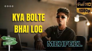 MC STAN  KYA BOLTE BHAI FULL SONG  MEHFEEL ALBUM  MC STAN NEW SONG [upl. by Calvin]