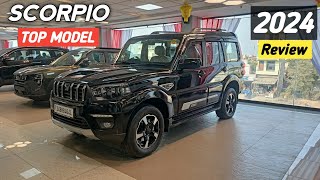 2024 New Mahindra Scorpio Classic S11  Top Model❤️Price amp Features [upl. by Enilehcim836]