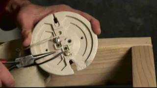 Electrical Light Socket Wiring Video [upl. by Annaeerb]