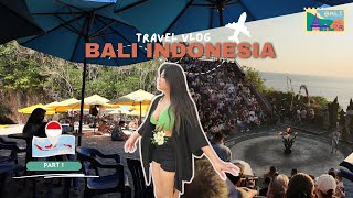 BALI TRAVEL VLOG 2024 Uluwatu Temple Padang padang Beach  Part 1 [upl. by Yovonnda]