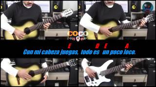 UN POCO LOCO  Coco  COVER  Letra y acordes [upl. by Ynohtnaluap]